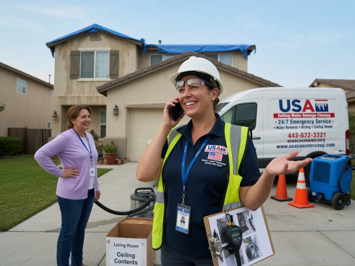 Ceiling Water Damage Restoration Central, LA FAQs