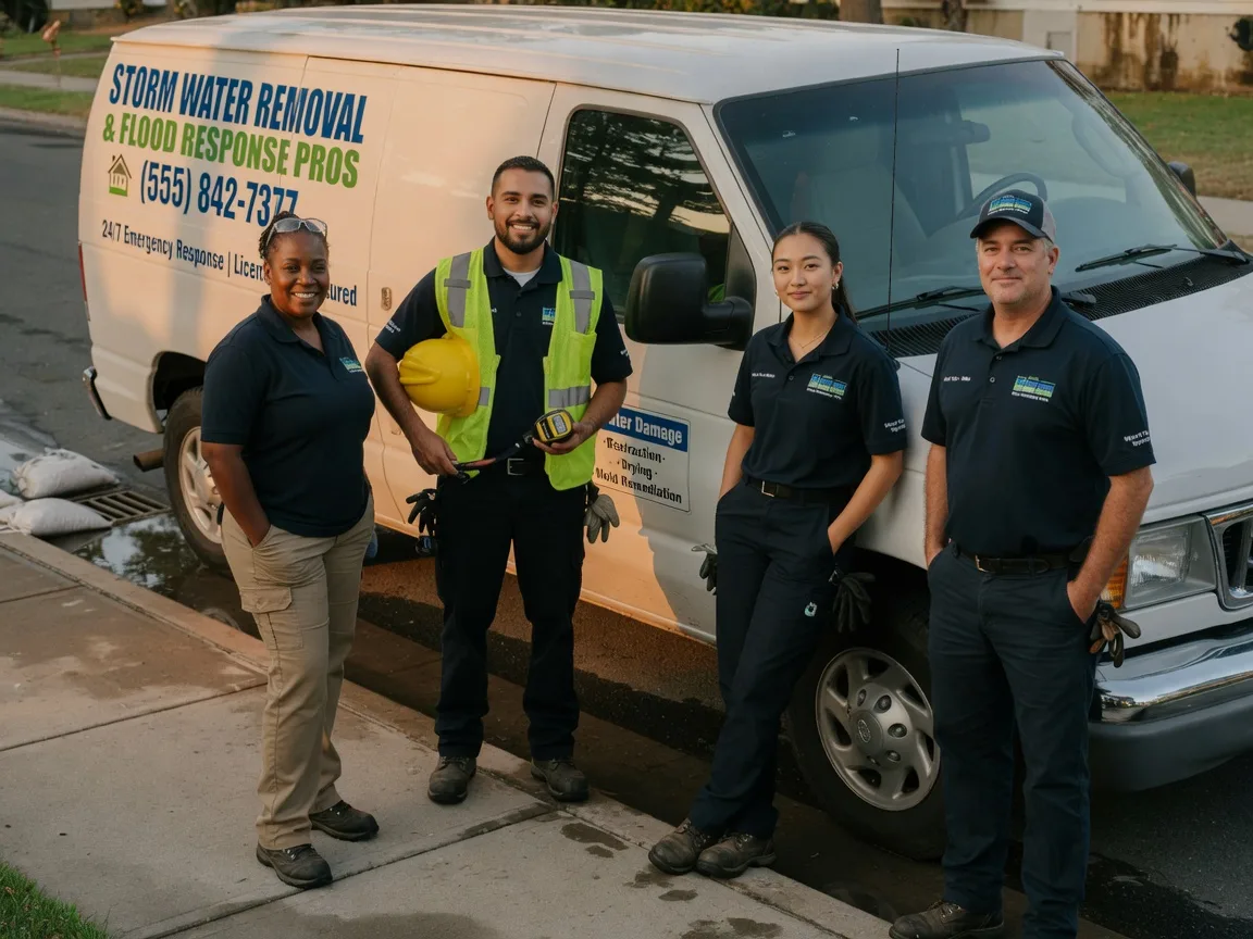 Storm Damage Water Removal company in Central, LA